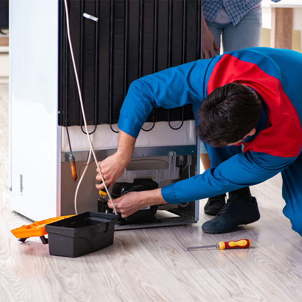 how much do you charge for refrigerator repair services in Bentonville